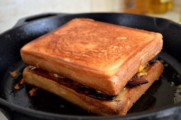 The Morning Glory Breakfast Sandwich by thewoksoflife.com