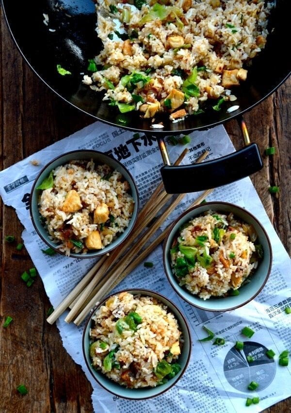 Cantonese Chicken & Salted Fish Fried Rice