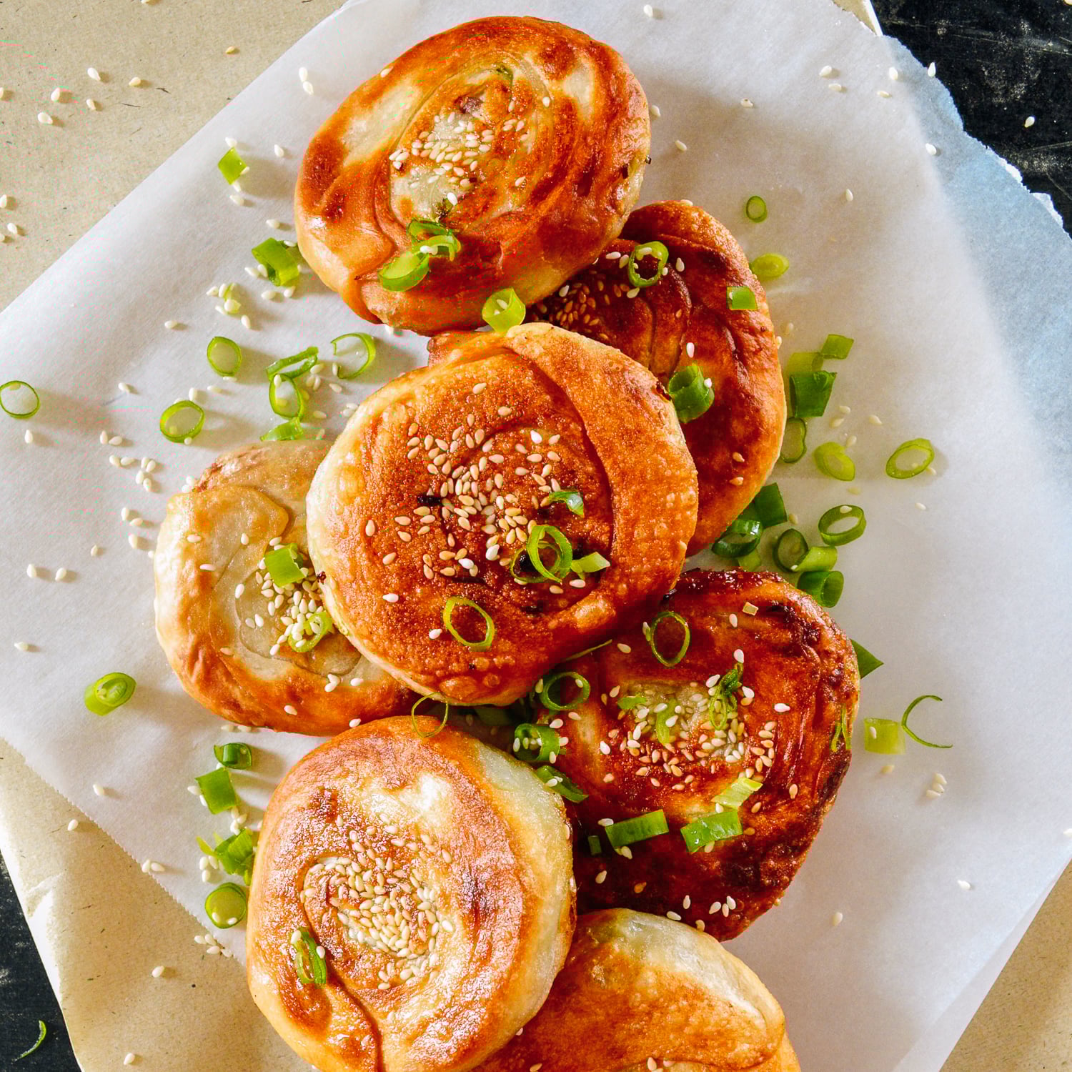 Chinese Stuffed Pancake street food recipe