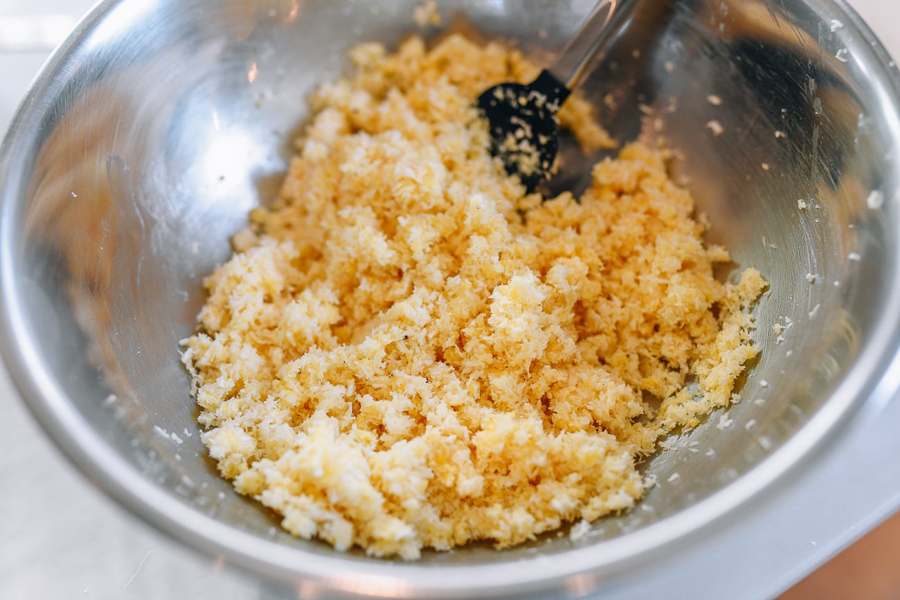 Coconut filling for Hong Kong-style buns