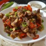 Salt and pepper pork chops