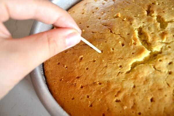 Stone Fruit Semolina Olive Oil Cake w/ Earl Grey Rose Syrup by thewoksoflife.com