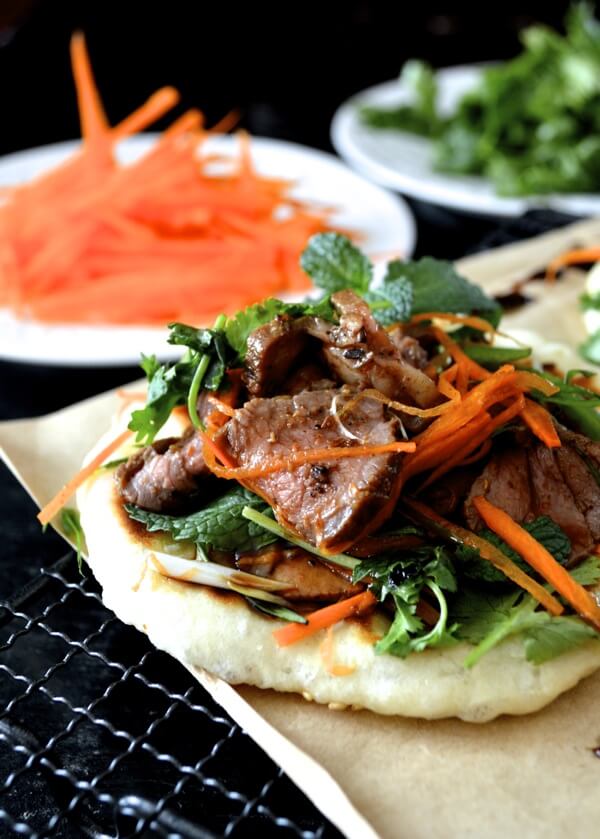 Spicy Lamb Buns w/ Honey Soy Drizzle