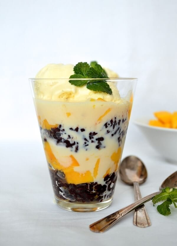 A Thai Black Rice Dessert, Two Ways by thewoksoflife.com