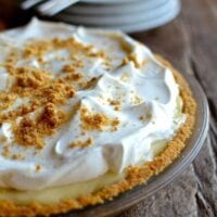 Bourbon Banana Cream Pie, by thewoksoflife.com