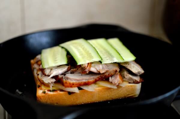 Peking Duck Grilled Cheese, by thewoksoflife.com