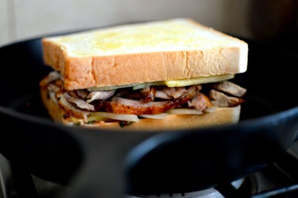 Peking Duck Grilled Cheese, by thewoksoflife.com