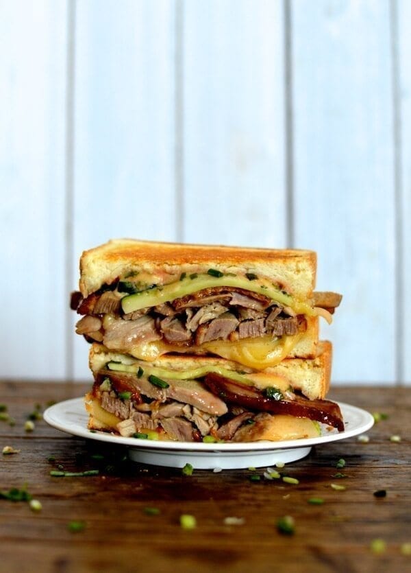 Peking Duck Grilled Cheese