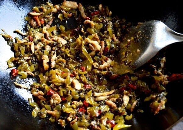 Noodle Soup with Pork and Pickled Greens by thewoksoflife.com