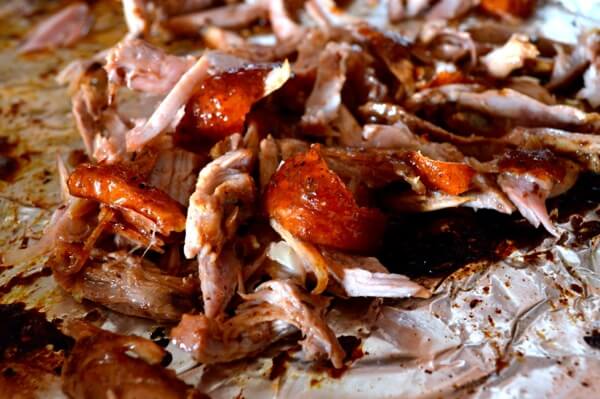 Roast Duck Pizza with Figs and Arugula by thewoksoflife.com