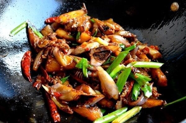 Chinese Eggplant with Garlic Sauce by thewoksoflife.com