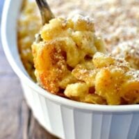 Almond Crusted Macaroni and Cheese by thewoksoflife.com