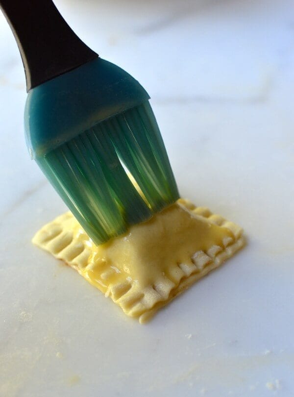 Chinese Roast Pork Puffs, by thewoksoflife.com