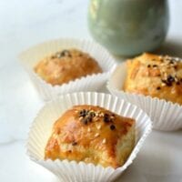 Chinese Roast Pork Puffs, by thewoksoflife.com