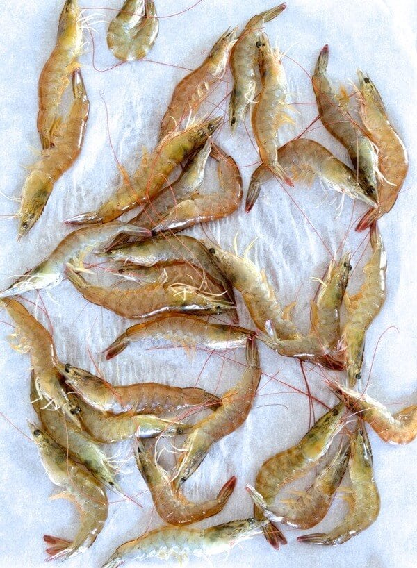 Steamed Shrimp with Glass Noodles - Two Ways, by thewoksoflife.com