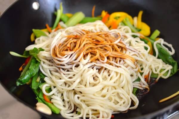 Vegetable Lo Mein, by thewoksoflife.com 