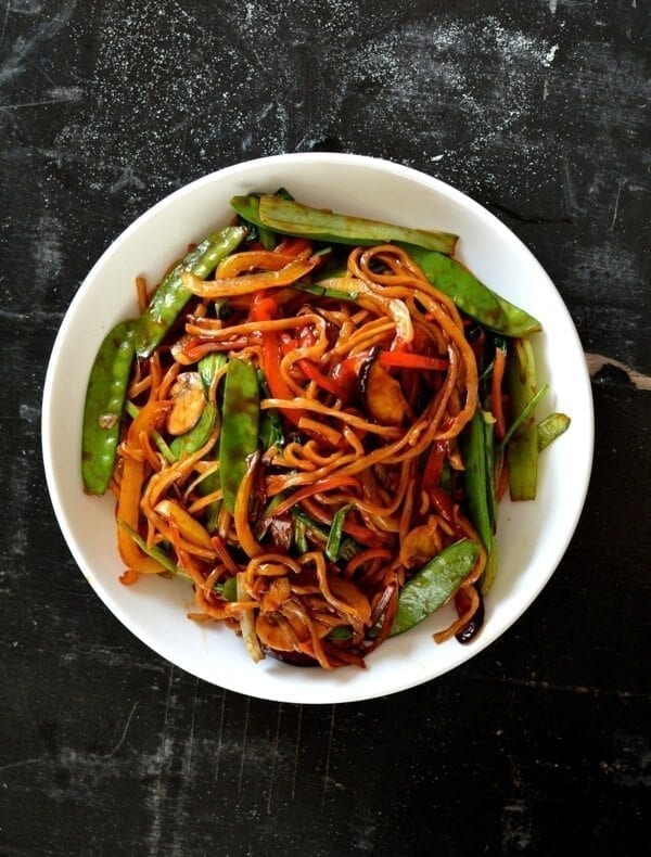 Vegetable Lo Mein, by thewoksoflife.com 