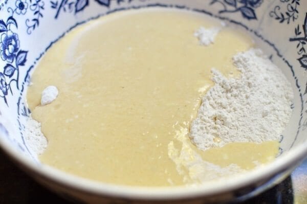 Apple Cider Pancakes, by thewoksoflife.com