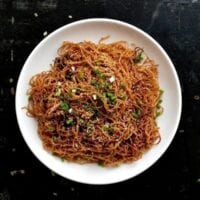 Honey Hoisin Pan-fried Noodles