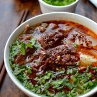Lanzhou beef noodle soup