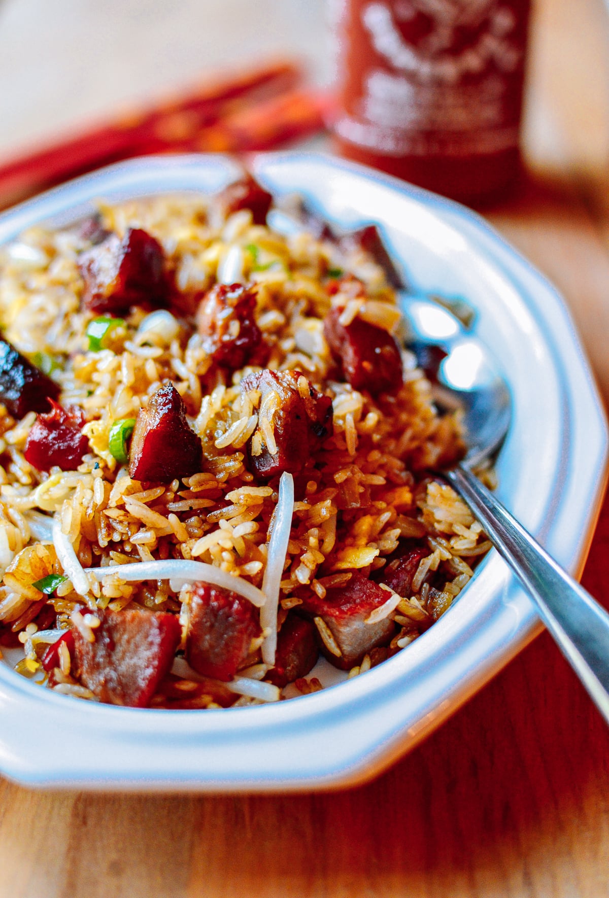 Classic Pork Fried Rice, by thewoksoflife.com