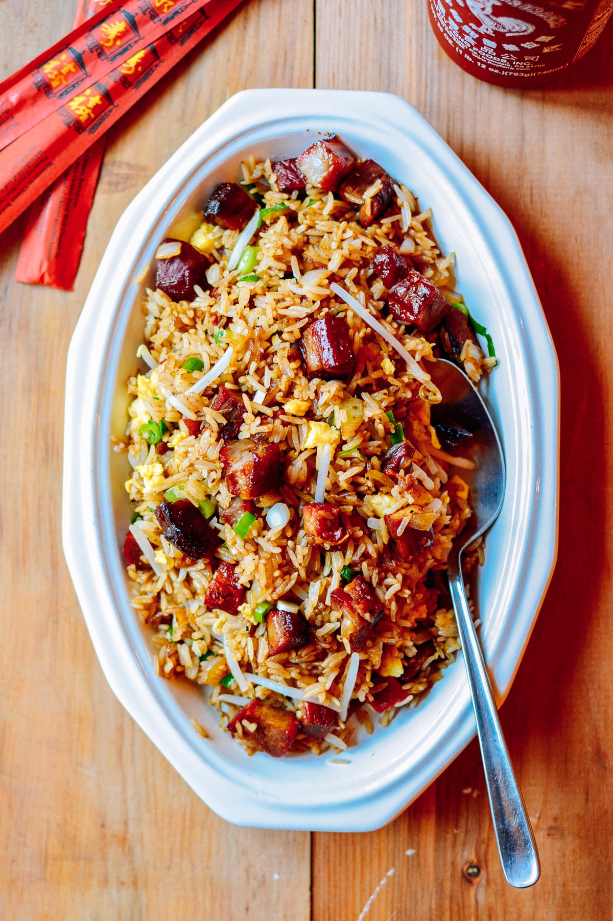 Classic Pork Fried Rice, by thewoksoflife.com