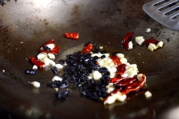 Spicy Black Bean Twice Cooked Potatoes, by thewoksoflife.com