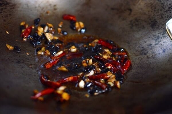 Spicy Black Bean Twice Cooked Potatoes, by thewoksoflife.com