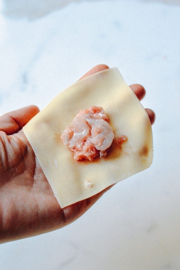 Cantonese Wonton Noodle Soup, by thewoksoflife.com