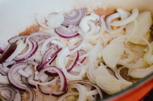 Chicken Peanut Stew, by thewoksoflife.com