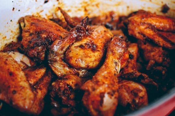 Chicken Peanut Stew, by thewoksoflife.com