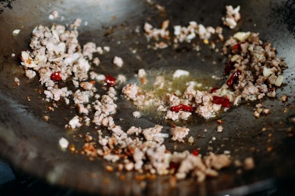 Sichuan Dry Fried Green Beans, by thewoksoflife.com
