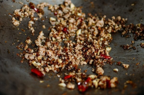 Sichuan Dry Fried Green Beans, by thewoksoflife.com