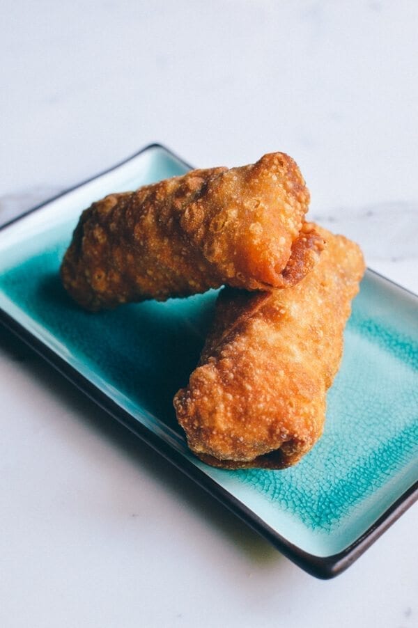 Homemade Egg Rolls, by thewoksoflife.com