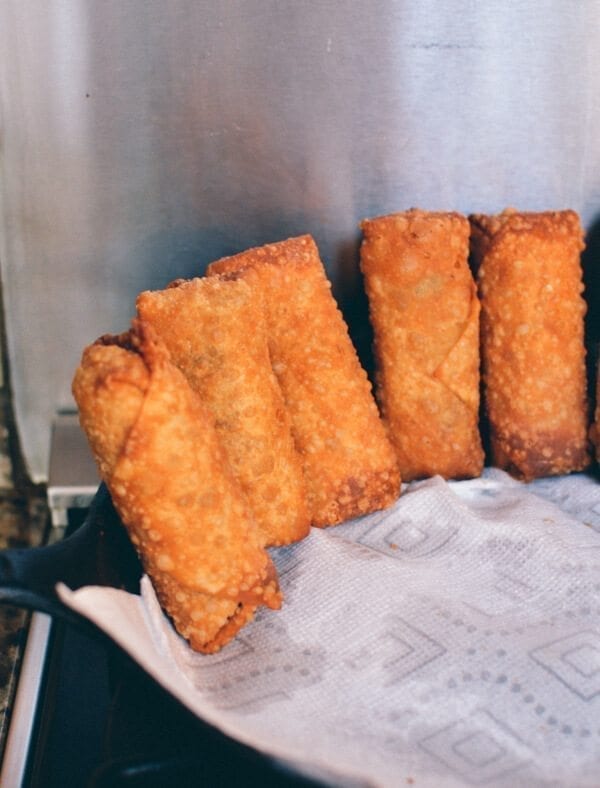 Homemade Egg Rolls, by thewoksoflife.com