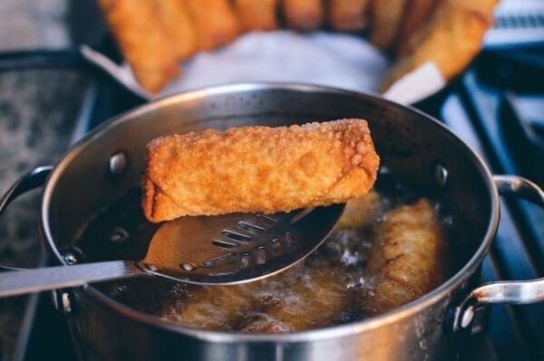 Homemade Egg Rolls, by thewoksoflife.com
