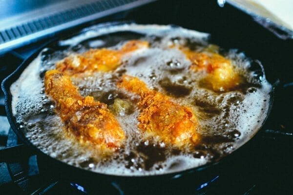 Five Spice Fried Chicken, by thewoksoflife.com