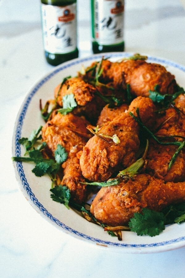 Five Spice Fried Chicken, by thewoksoflife.com