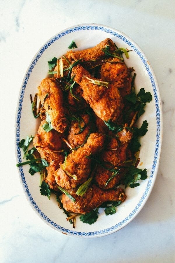 Five Spice Fried Chicken, by thewoksoflife.com