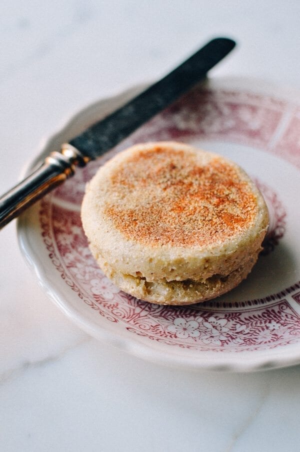 Homemade Multigrain English Muffins, by thewoksoflife.com