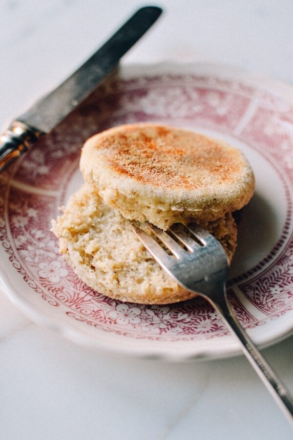 Homemade Multigrain English Muffins, by thewoksoflife.com