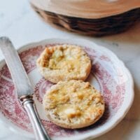 Homemade Multigrain English Muffins, by thewoksoflife.com