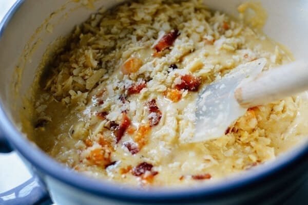 Savory Corn Muffins w/ Sage, Butternut Squash, Bacon, and Cheese, by thewoksoflife.com