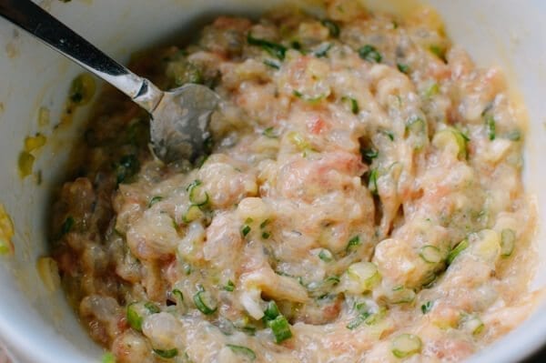 Chinese Stuffed Eggplant, by thewoksoflife.com