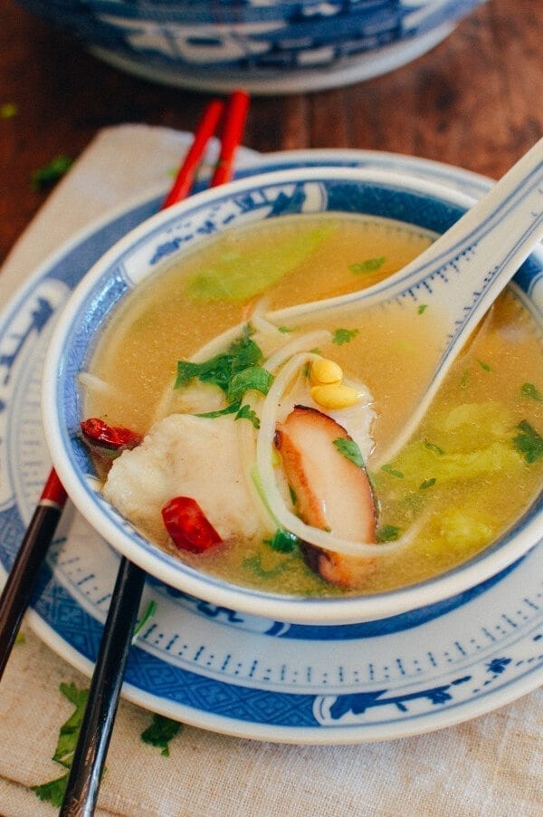 Easy Fish Tofu Soup, by thewoksoflife.com