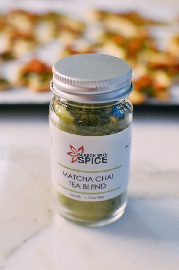 Matcha Bacon Sugar Cookies, by thewoksoflife.com