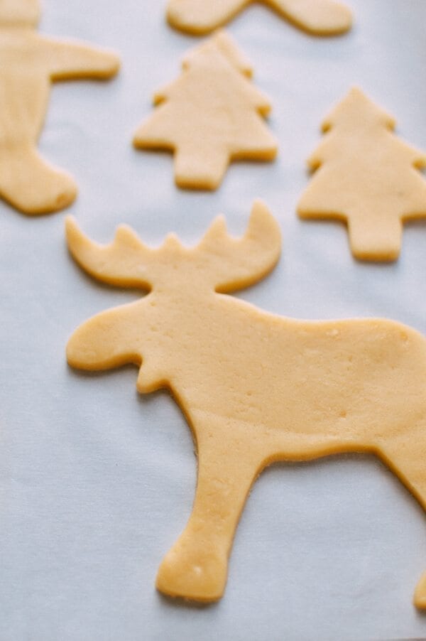 Matcha Bacon Sugar Cookies, by thewoksoflife.com