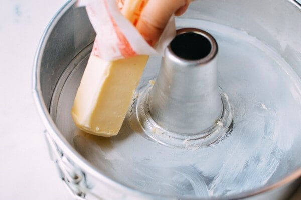 Olive Oil Pecan Rum Cake, by thewoksoflife.com