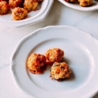 Sausage Balls 2 Ways, by thewoksoflife.com