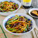 Shanghai fried noodles